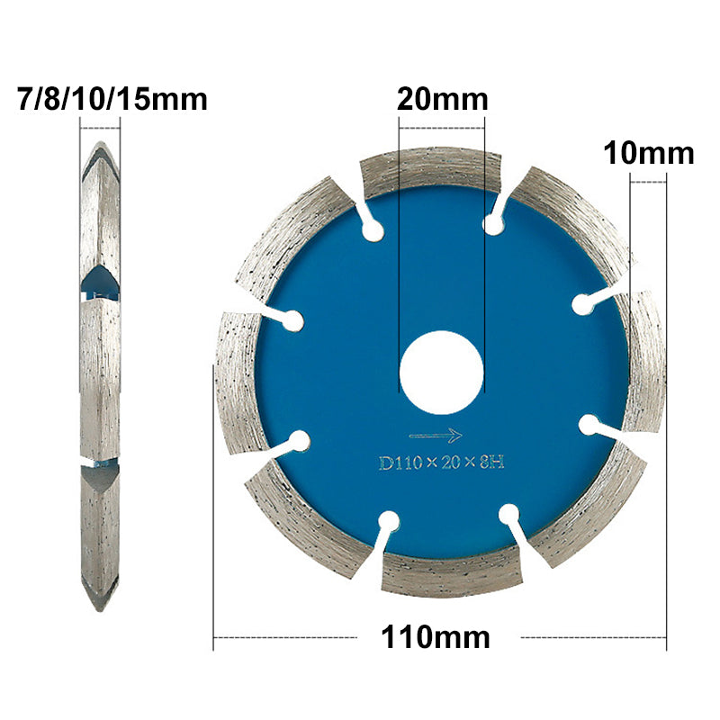 V-Shape Thickened Diamond Cutting Blade