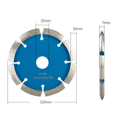 V-Shape Thickened Diamond Cutting Blade