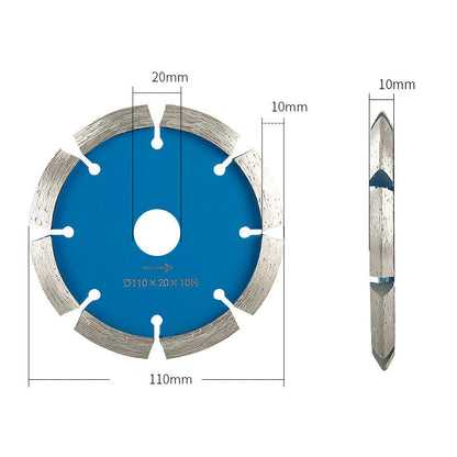 V-Shape Thickened Diamond Cutting Blade