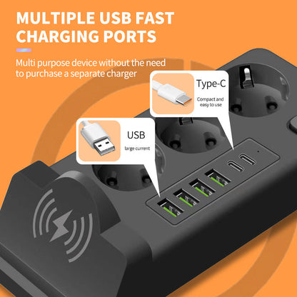 Home Wireless Charging Socket