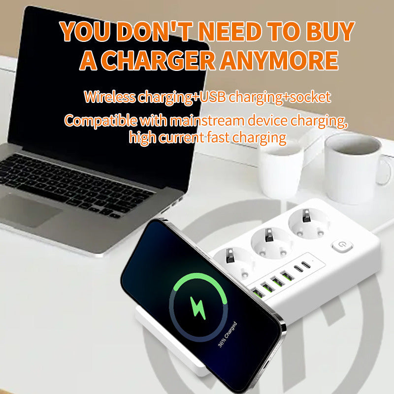 Home Wireless Charging Socket