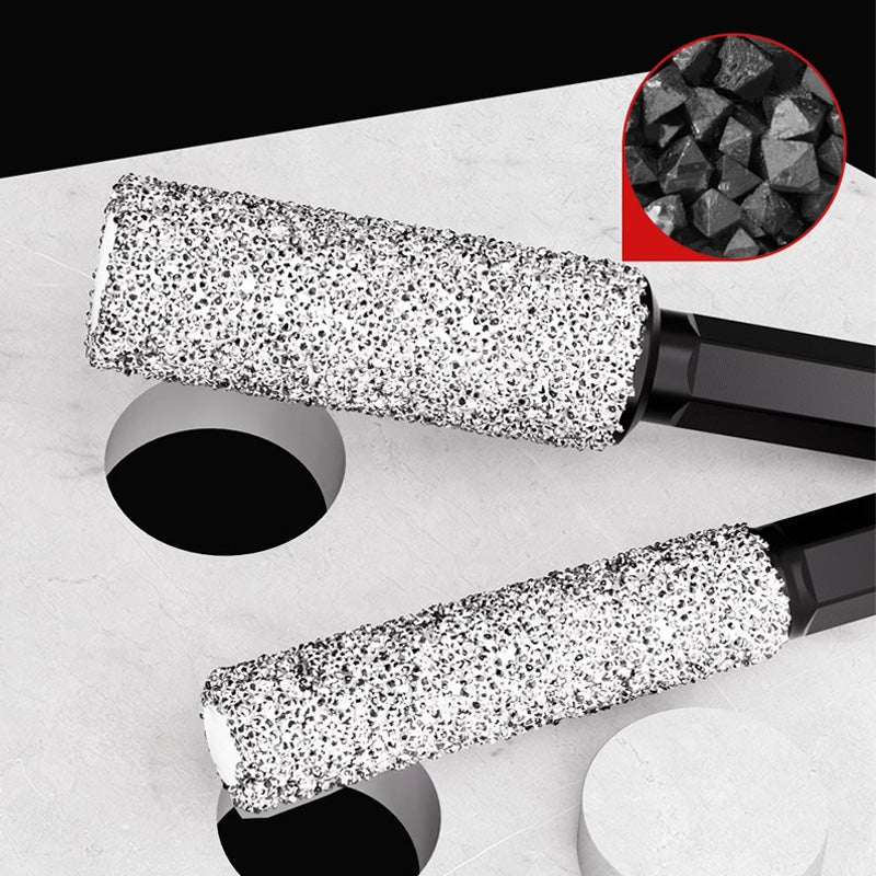 🔥2-in-1 Hexagonal Shank Brazing Dry Drilling Specialized Hole Opener