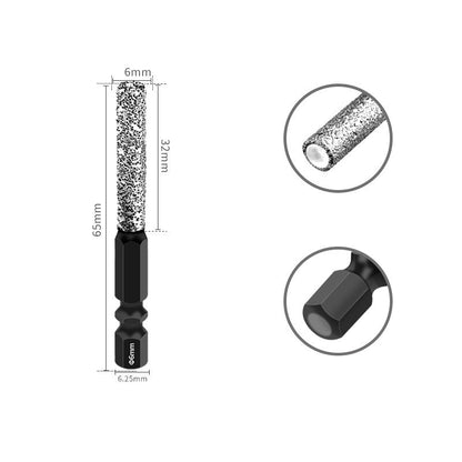 🔥2-in-1 Hexagonal Shank Brazing Dry Drilling Specialized Hole Opener