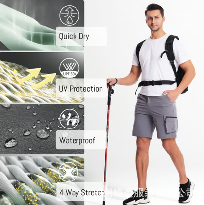 ✨Limited-time offer 49% OFF🔥Men's outdoor casual cargo shorts👍🏼