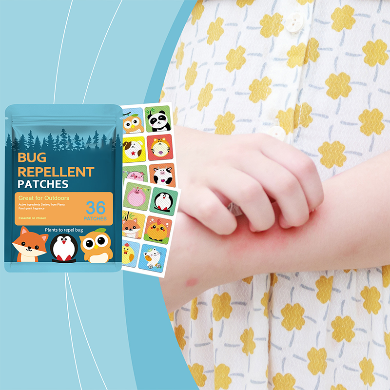 🔥Summer Must-Have 50% OFF🦟Gentle Waterproof & Sweatproof Mosquito Repellent Patches with Cute Designs