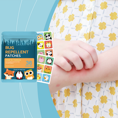 🔥Summer Must-Have 50% OFF🦟Gentle Waterproof & Sweatproof Mosquito Repellent Patches with Cute Designs