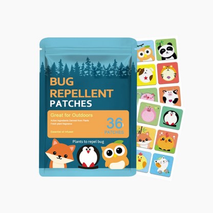 🔥Summer Must-Have 50% OFF🦟Gentle Waterproof & Sweatproof Mosquito Repellent Patches with Cute Designs