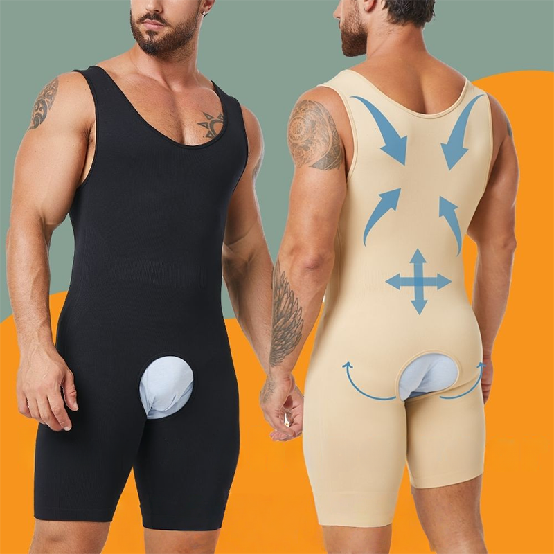 Men’s One-Piece Tummy Control Slimming Shapewear