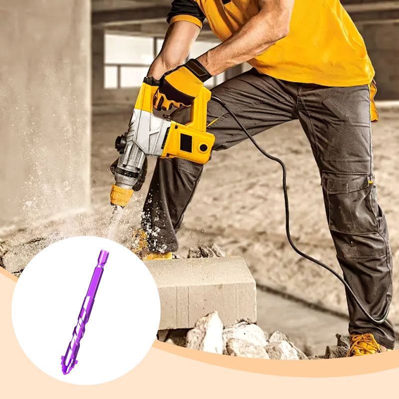 5PCS Premium 4-Flute Drill Bit Set