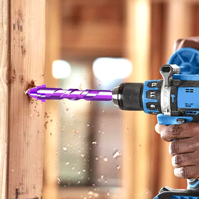 5PCS Premium 4-Flute Drill Bit Set