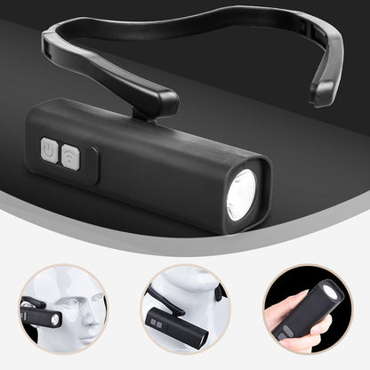 Ear-Mounted LED Head Torch with Motion Sensor
