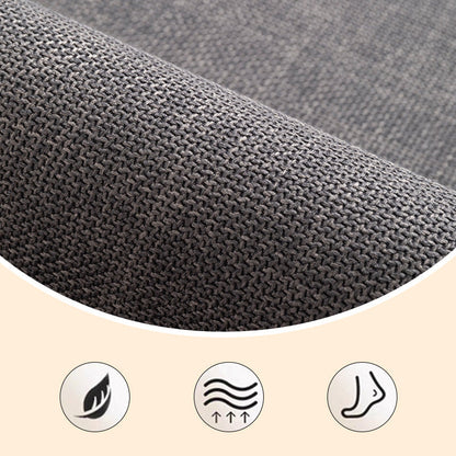 🚿✨ 3-in-1 Linen Bathroom Floor Mat! Anti-fouling + Anti-slip + Water Absorbent, let the bathroom say goodbye to slippery and dirty nightmare ✨✨