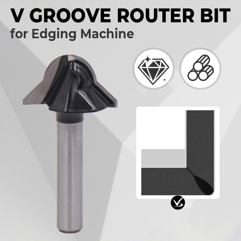 V-Groove Router Bit for Edging Machine