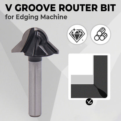 V-Groove Router Bit for Edging Machine