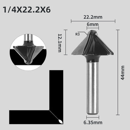 V-Groove Router Bit for Edging Machine