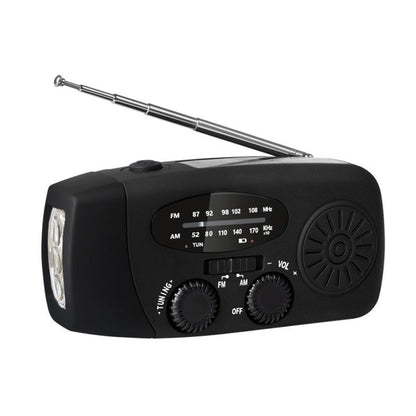 ⏳Time-Limited Special⏰Multifunctional Portable Solar Emergency Radio – Power Bank, Hand Crank & Weather Alert⚡