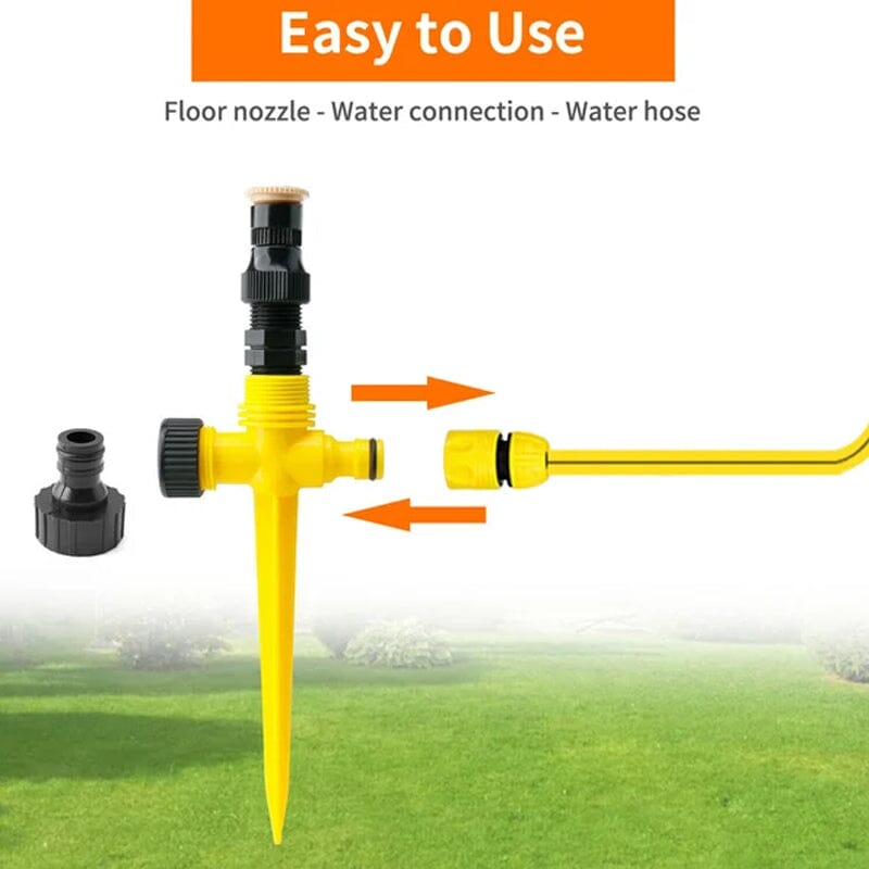 🏡BUY 1 GET 1 FREE✨360° Rotation Auto Irrigation System Garden Lawn Sprinkler Patio