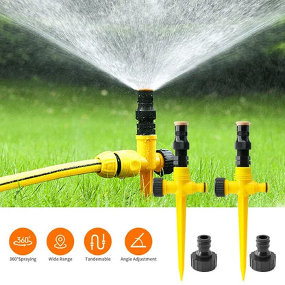 🏡BUY 1 GET 1 FREE✨360° Rotation Auto Irrigation System Garden Lawn Sprinkler Patio