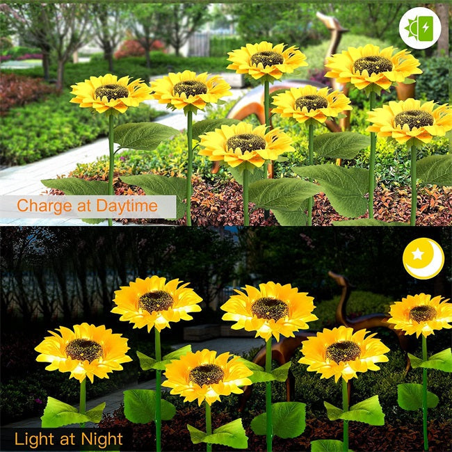 Sunflower Solar Garden Stake Led Lights🌻