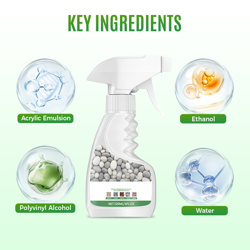 Clear & Waterproof Rock Glue for Landscaping