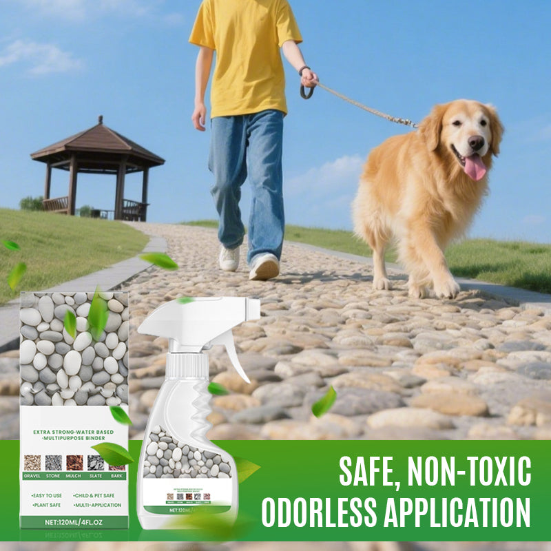 Clear & Waterproof Rock Glue for Landscaping