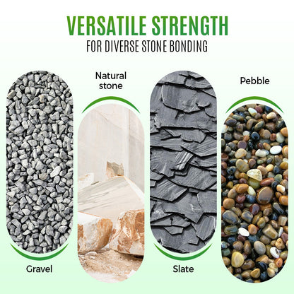 Clear & Waterproof Rock Glue for Landscaping