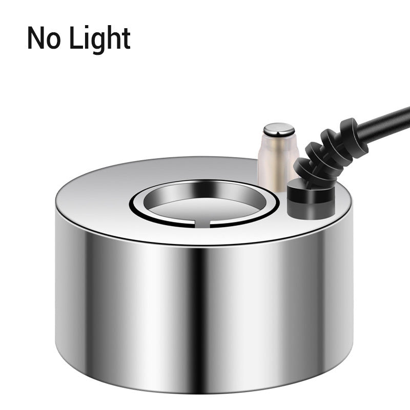 🥳2026 HOT SALE🥳💞50K+ SOLD! 🎃✨ 50% OFF! 12-LED Ultrasonic Mist Maker Fogger – Creates cool mist & colourful lights for Halloween décor, humidifiers & fountains. Quiet operation – just plug & play! 👻💧