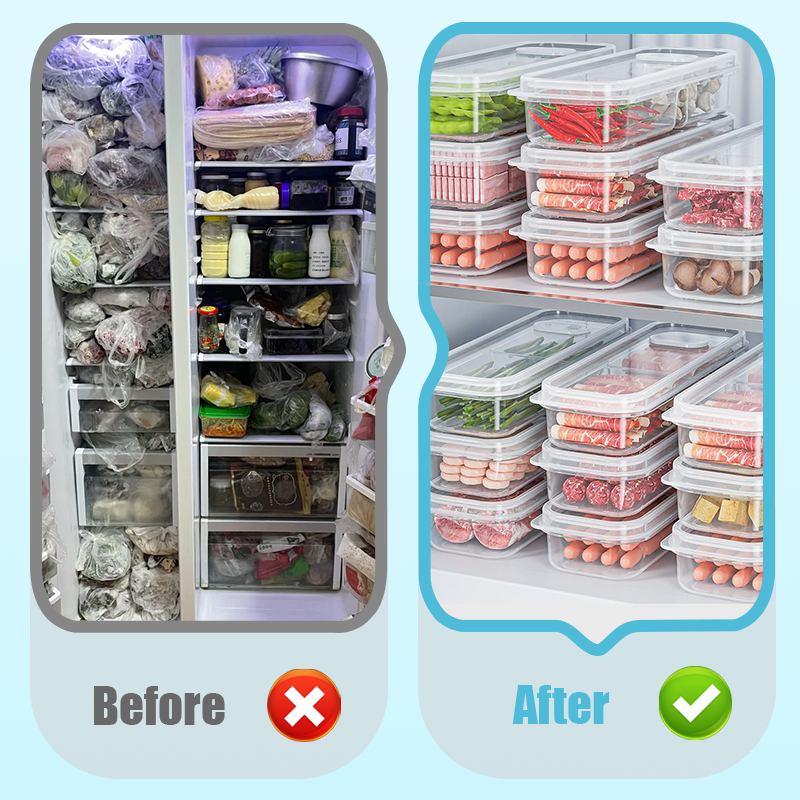 Fridge Fresh-Keeping Compartment Organizer Box