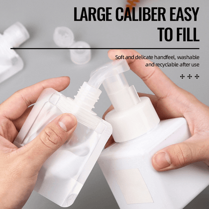 🌷Portable Travel Fluid Makeup Packing Bag(10 Pcs）