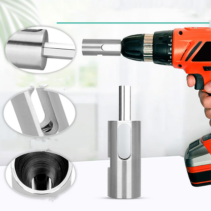 9-Gauge Fence Wire Twister for 3-Jaw Drill Chuck