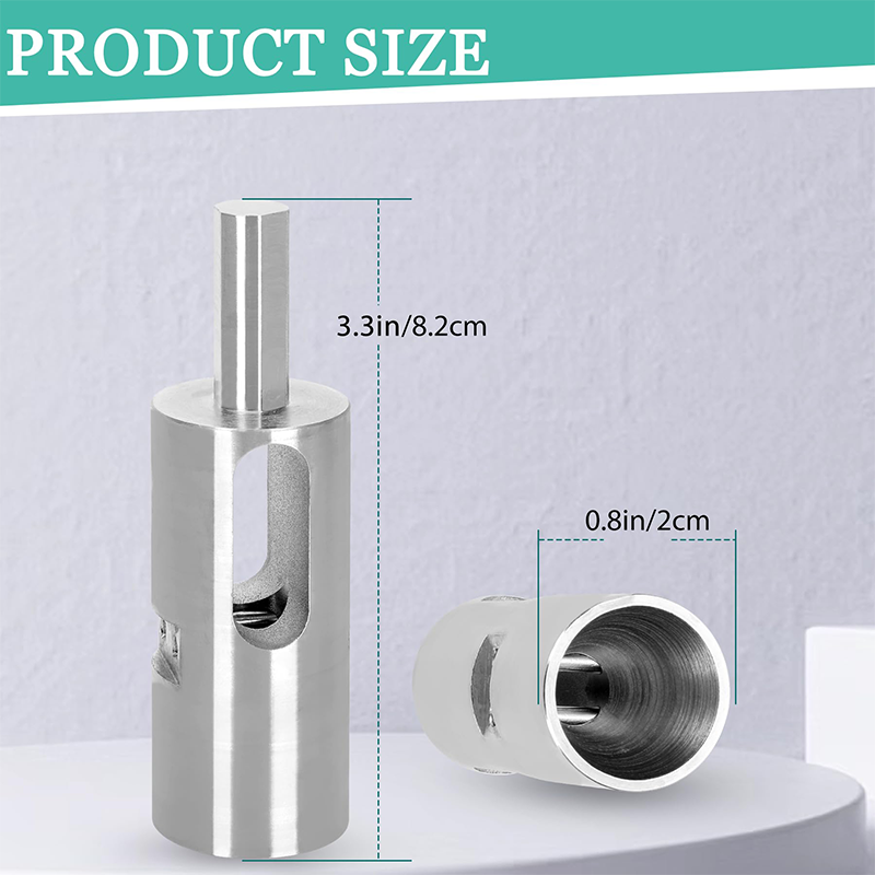 9-Gauge Fence Wire Twister for 3-Jaw Drill Chuck