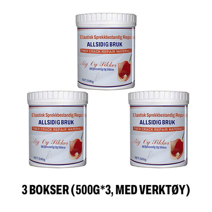 🔧 50% OFF NOW! ✨ Elastic Crack Resistant Wall Repair Paste - Flexible & Waterproof Filler for Interior/Exterior Walls with Easy Application 🏠✨