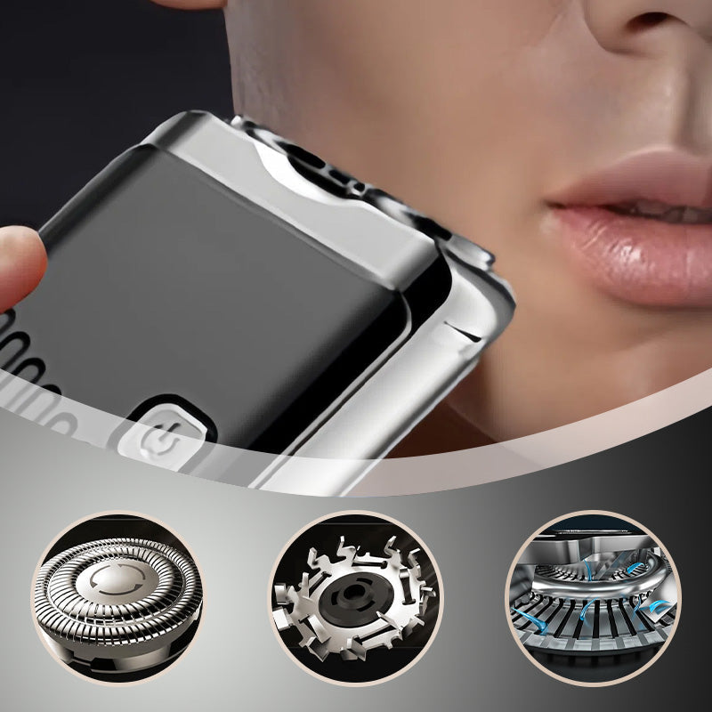 🎄🎁 THE PERFECT CHRISTMAS GIFT！ ONLY £8.99! 🎅🔥Men's Mini Electric Razor🎁Meet your perfect shave! ✨