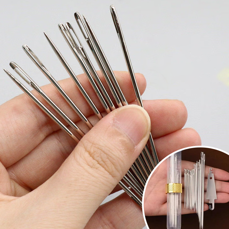 23 PCS Large Eye Sewing Needle Kit