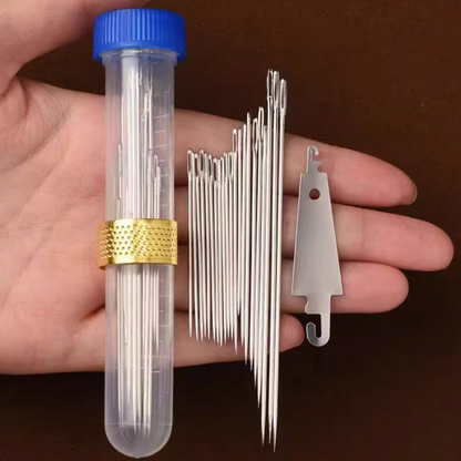 23 PCS Large Eye Sewing Needle Kit