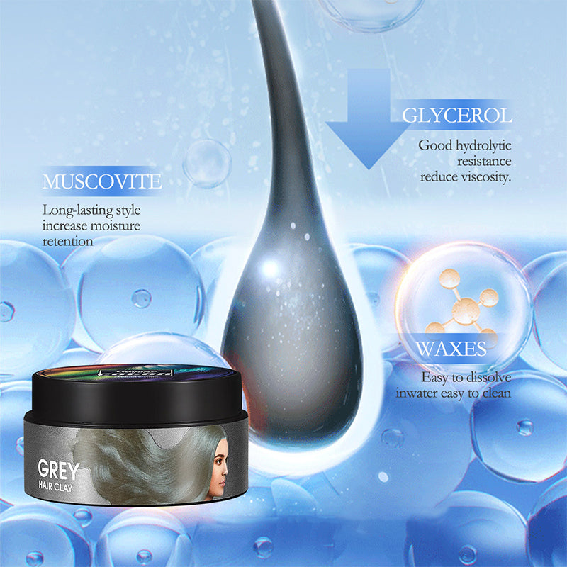 Disposable Hair Dye Clay