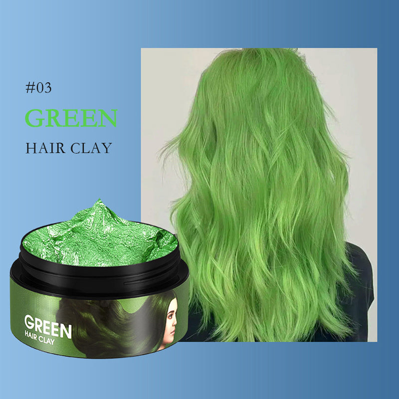 Disposable Hair Dye Clay