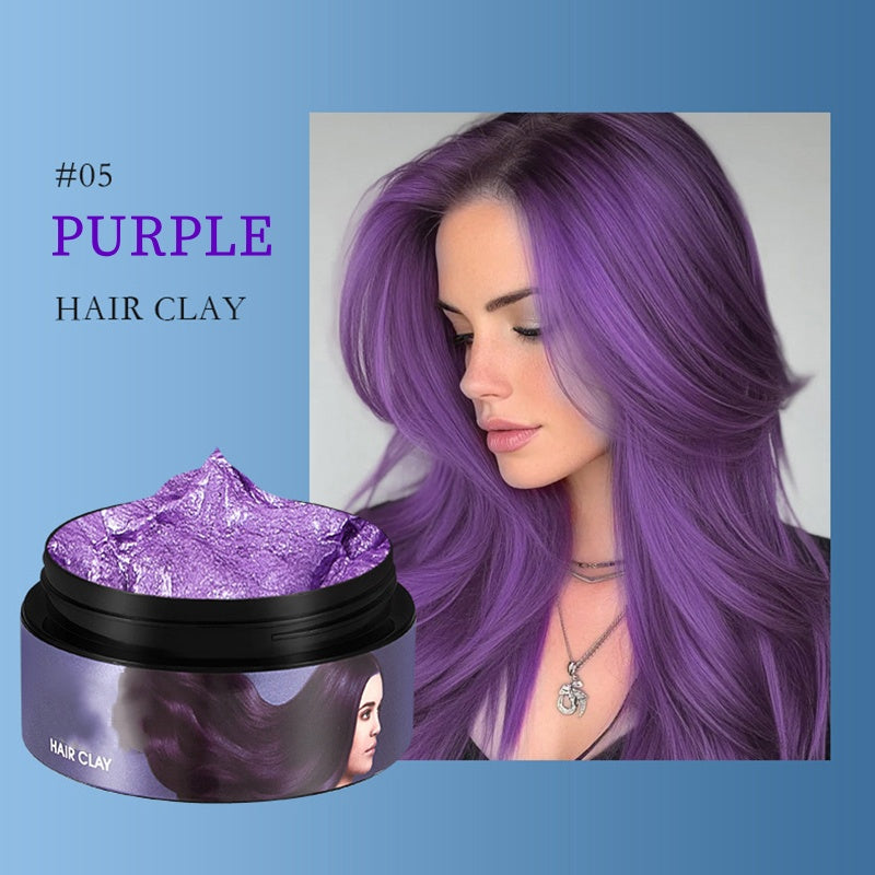Disposable Hair Dye Clay
