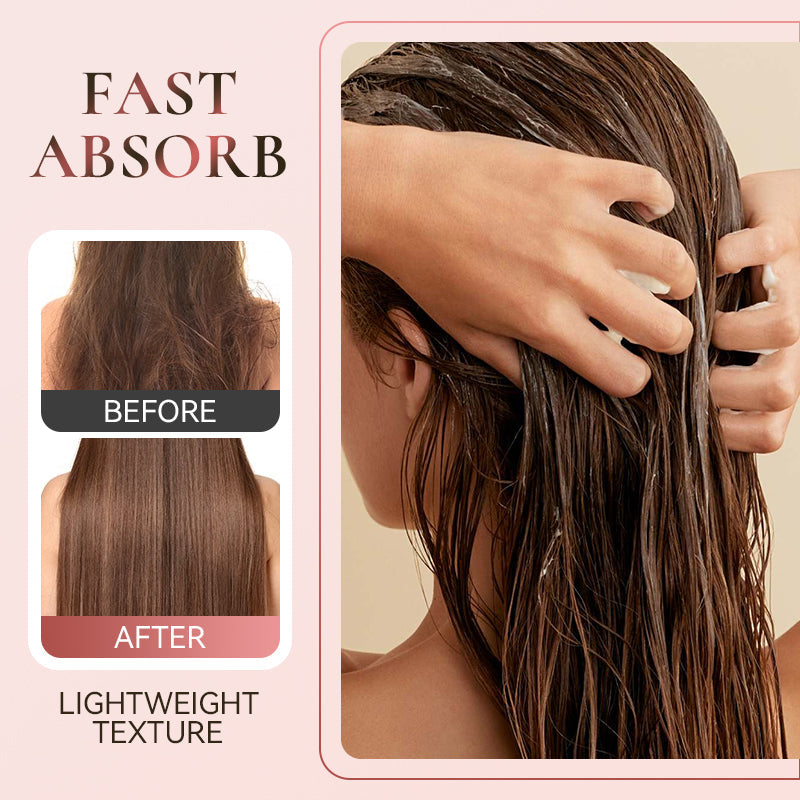 Hyaluronic acid repair hair mask travel portable