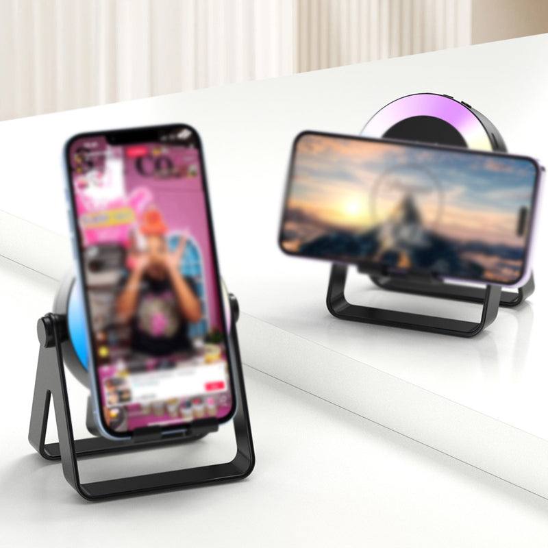📱 🔊 2025 New 4 in 1 multi-functional cell phone stand bluetooth speaker