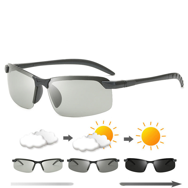 🥳2026 Hot Selling Item🥳💞 Over 50,000 units sold! 🎁A truly thoughtful gift he'll use | Photochromic Polarized Sunglasses, day and night compatible🛡️😎