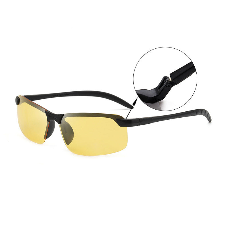 🥳2026 Hot Selling Item🥳💞 Over 50,000 units sold! 🎁A truly thoughtful gift he'll use | Photochromic Polarized Sunglasses, day and night compatible🛡️😎