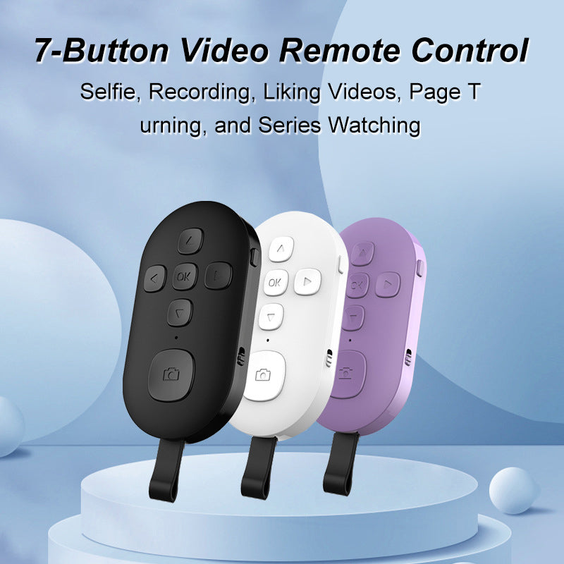 Portable Smartphones Camera Shutter Remote Control