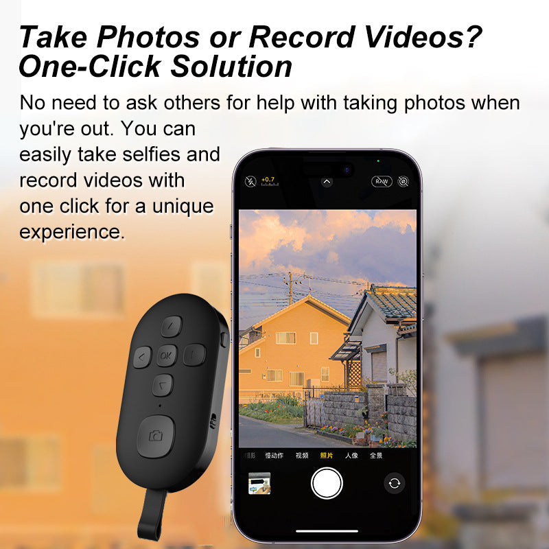 Portable Smartphones Camera Shutter Remote Control