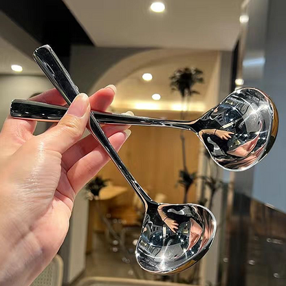 Deep Stainless Steel Soup Ladle