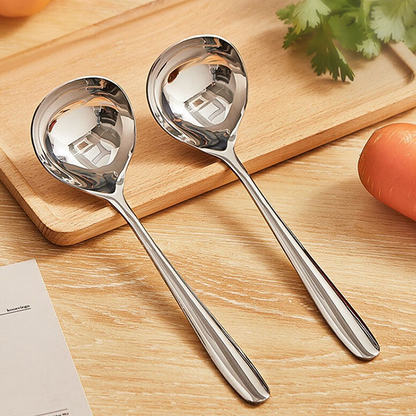 Deep Stainless Steel Soup Ladle
