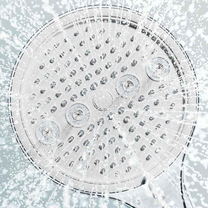 6-Mode High-Pressure Handheld Shower Head