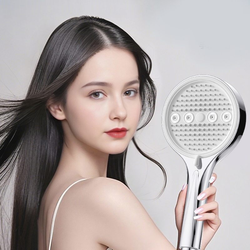 6-Mode High-Pressure Handheld Shower Head