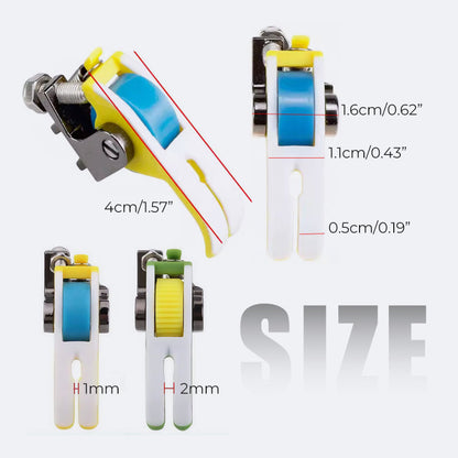 Smooth Sewing Plastic Roller Presser Foot