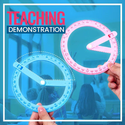 Movable Protractor for Students